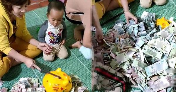 Anh chồng giấu, không đưa lương cho vợ cả năm để bí mật tặng một chú "lợn đất" giá trị bằng cả căn nhà