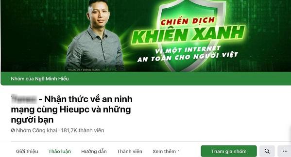 Vừa lập nhóm hỗ trợ lấy lại Facebook miễn phí, chưa đầy 2 ngày nhóm của Hiếu PC đã bị "xóa sổ"