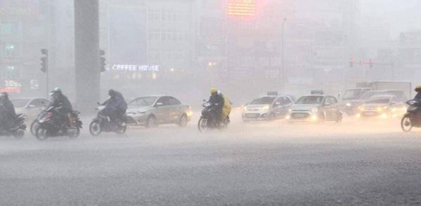 Biển Đông xuất hiện vùng áp thấp, Bắc Bộ mưa to đến rất to, nguy cơ lũ quét và sạt lở đất