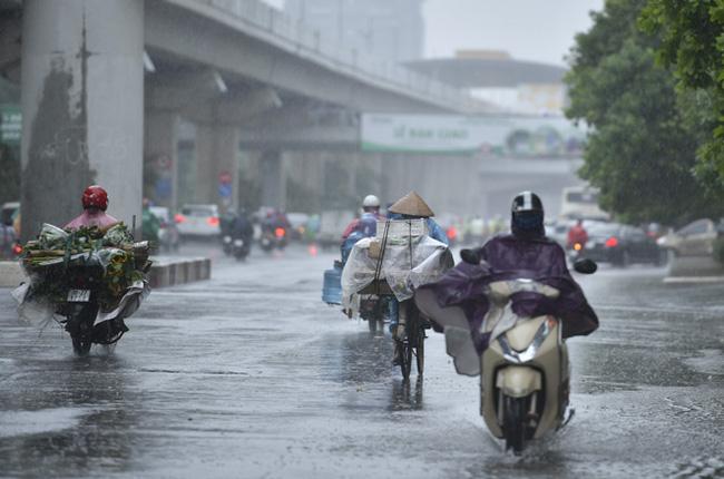 Bắc Bộ vẫn mưa rất to, dù áp thấp nhiệt đới suy yếu