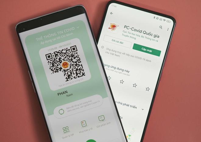 App PC-Covid trên hệ điều hành Android được cập nhật, thêm nhiều tính năng mới
