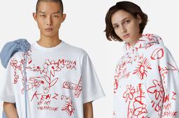 Valentine 2021: Độc đáo bộ sưu tập "Thư tình trên áo" của Kenzo