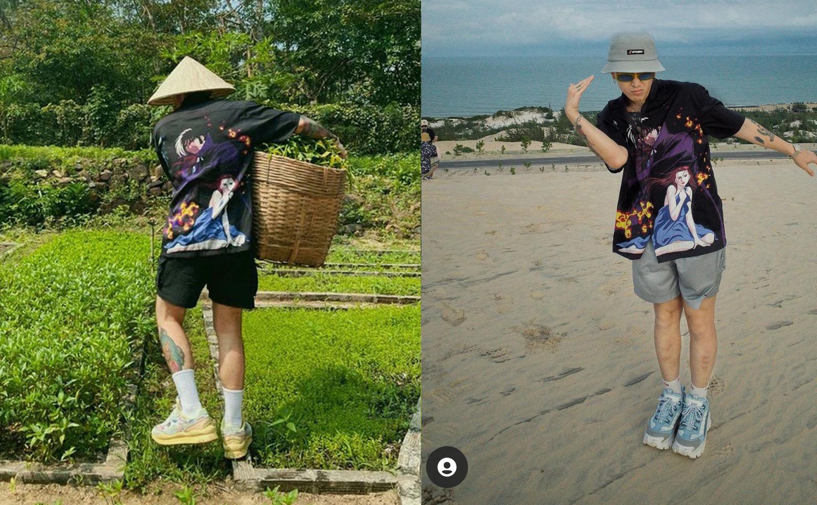 Decao pass áo cho Binz? Gu của hai anh chàng Châu Á khéo làm sao lại giống nhau đến thế