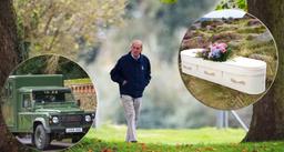 Tang lễ xanh của Hoàng thân Philip: Quan tài len và xe tang chạy bằng điện