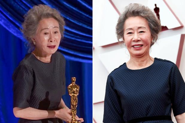 Nữ diễn viên Youn Yuh Jung "gặp khó" khi bị hỏi Brad Pitt "có mùi gì"