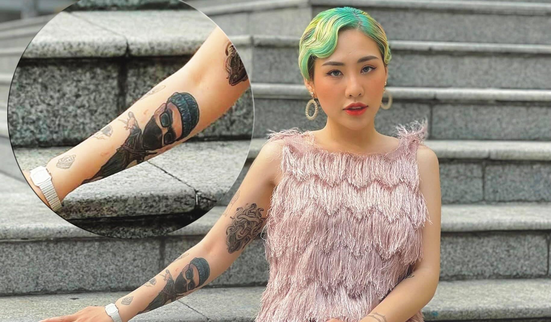 Lỡ xăm hình "người cũ" trên cơ thể? Hãy học pha xử lý "rất tỉnh và xinh gái" này của Du Uyên