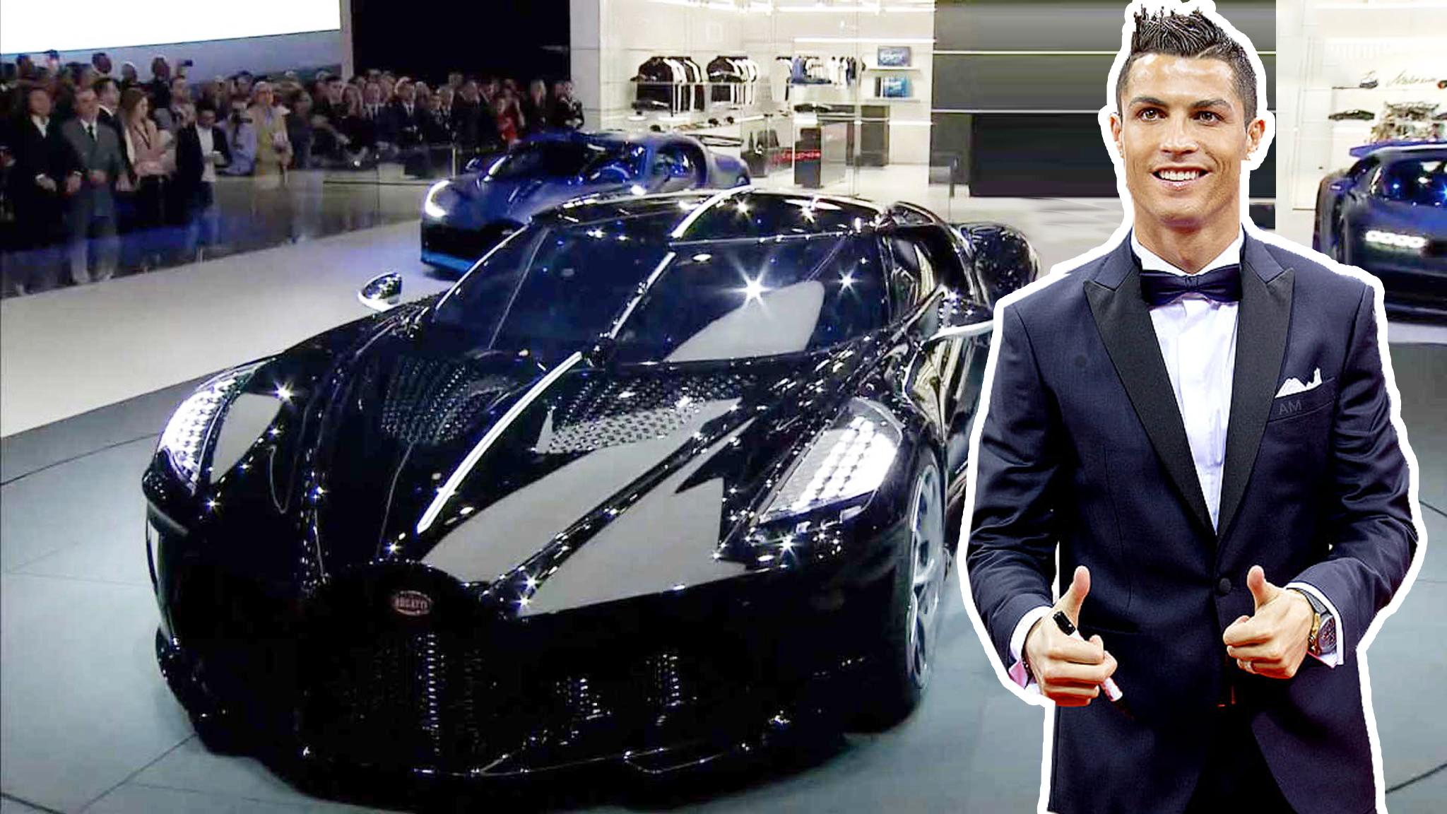 Xe của Sao: Siêu xe Bugatti La Voatio Noire độc nhất vô nhị của CR7