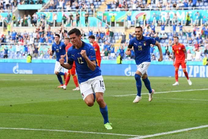 Kết quả EURO 2020: Italia 1-0 Wales, toàn thắng và ngôi đầu bảng xứng đáng cho Azzurri