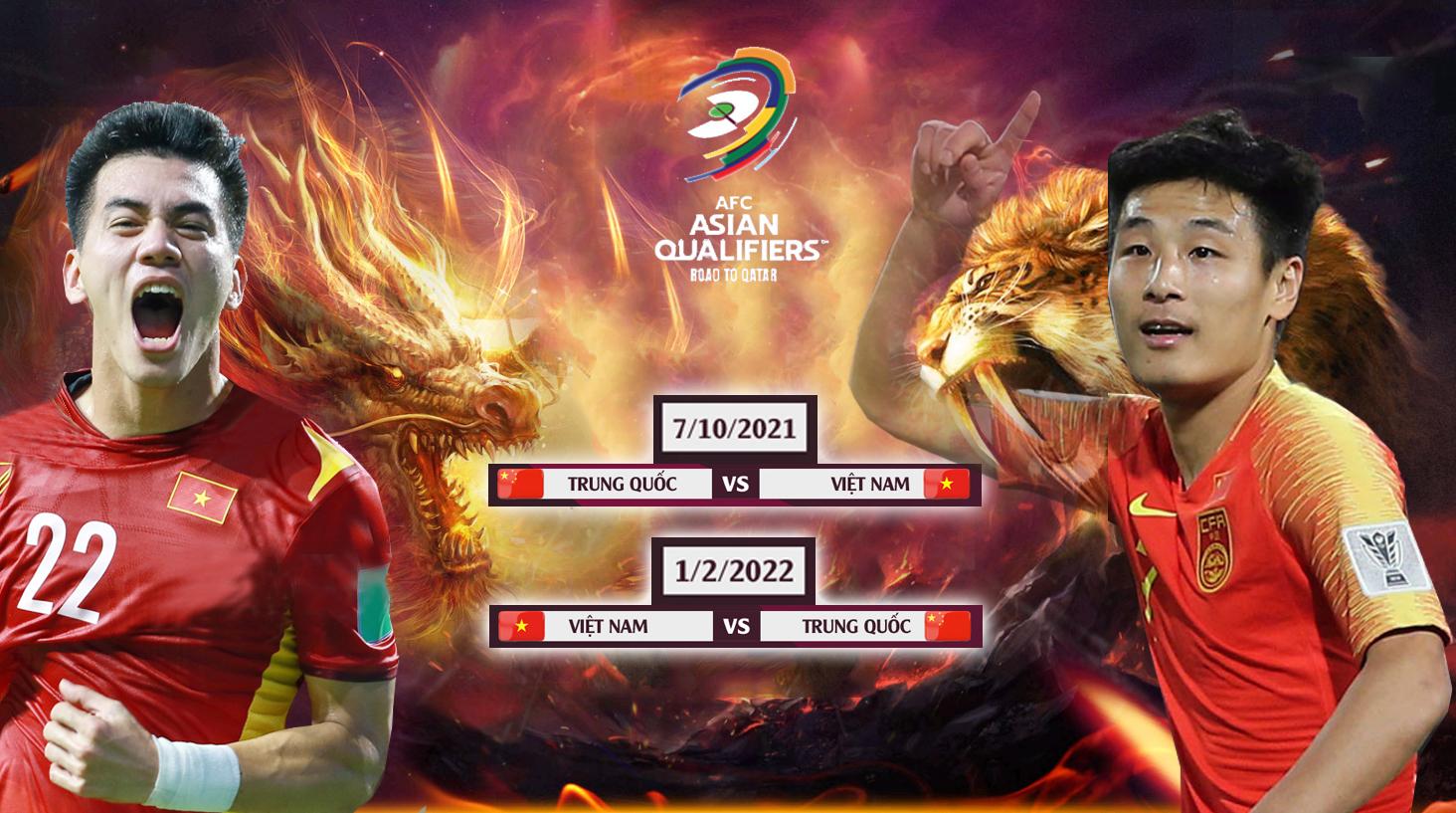 ĐT Việt Nam đối đầu ĐT Trung Quốc có kết quả thắng thua ra sao trong quá khứ?