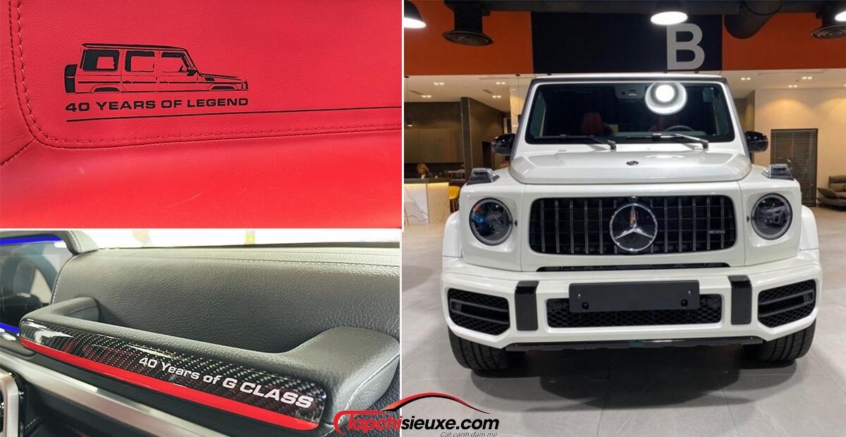 Hình ảnh "đập hộp" Mercedes-AMG G63 bản kỷ niệm 40 năm vừa cập cảng Việt Nam