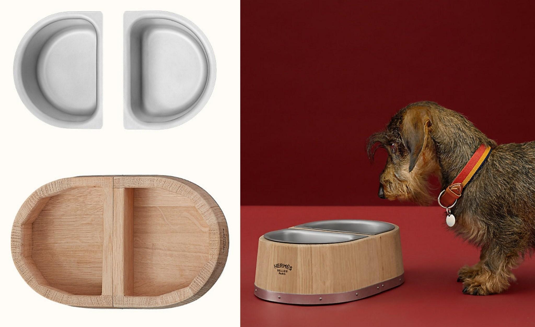 Hermes bán bát ăn dành cho cún cưng có giá gần 27 triệu đồng/cái