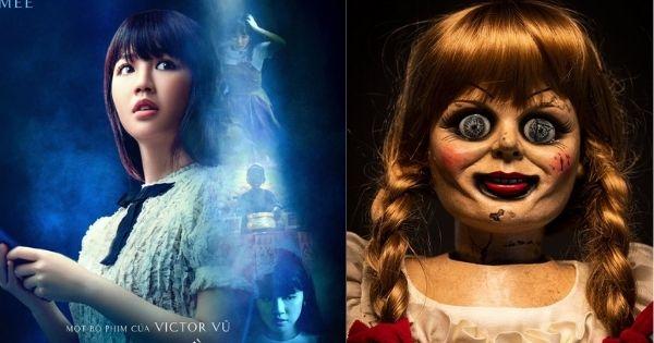 Amee bị nhận xét giống Annabelle khi xuất hiện trong poster mới của Thiên Thần Hộ Mệnh
