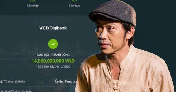 Xôn xao nghi vấn bức ảnh chuyển khoản 14 tỷ đồng của Hoài Linh là giả