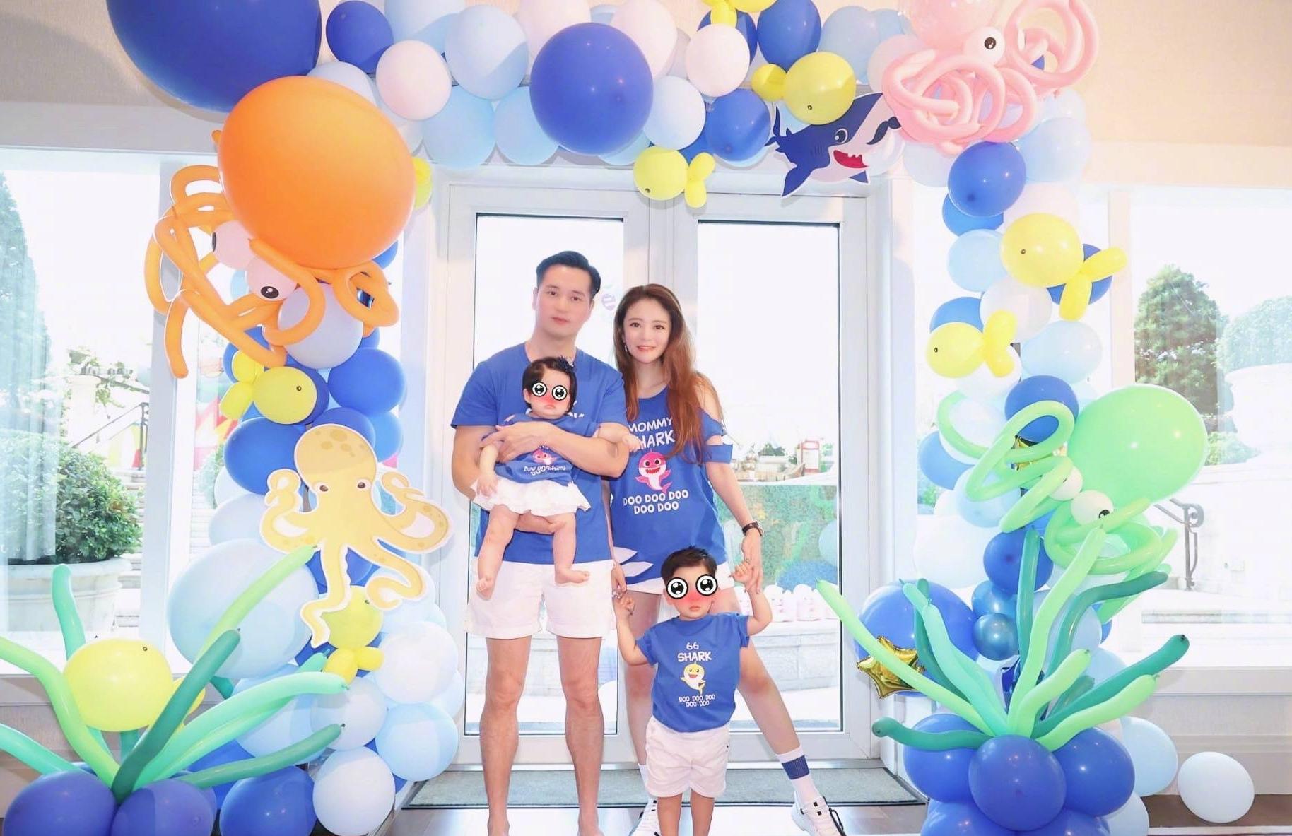 Sao nữ "Ỷ Thiên Đồ Long ký" An Dĩ Hiên khoe ảnh đón sinh nhật con trai 2 tuổi cùng chồng đại gia