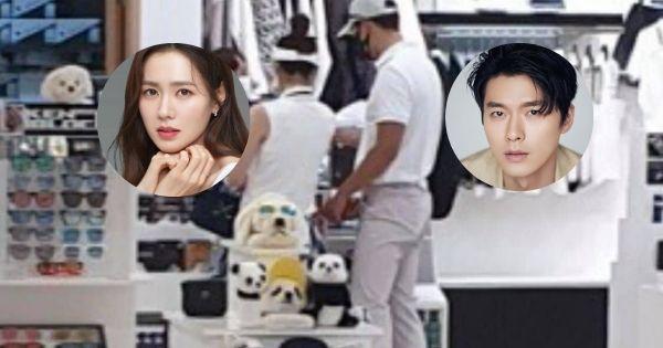 Son Ye Jin và Hyun Bin lộ ảnh công khai đi mua sắm cùng nhau
