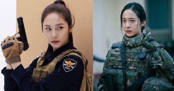 Fan xôn xao với tạo hình cảnh sát của Krystal trong phim mới