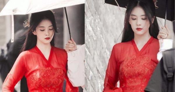 Bạch Lộc mặc phục trang đỏ rực, xứng danh nữ thần cổ trang thế hệ mới