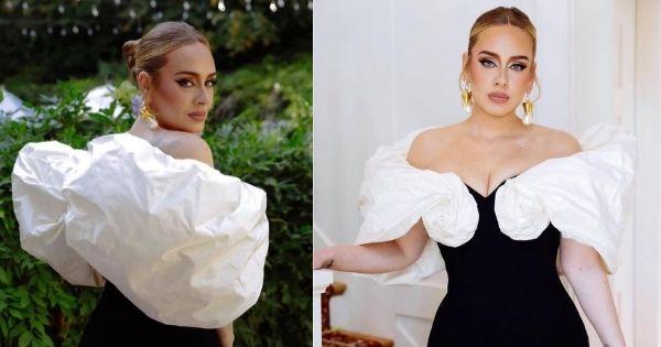 Diện mạo mới hoàn hảo của Adele trong bộ thiết kế trễ vai Haute Couture