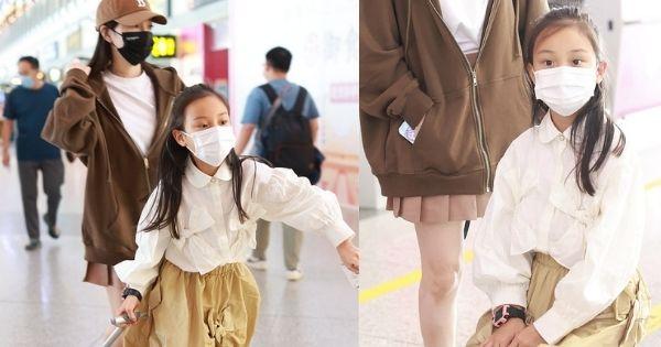 Vẻ ngoài phổng phao, đầy khí chất của ái nữ 9 tuổi nhà Lý Tiểu Lộ