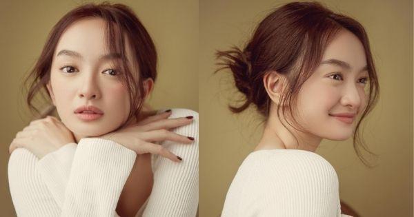 Mỹ nhân "Em chưa 18" Kaity Nguyễn khoe ảnh chụp cận mặt xinh như búp bê