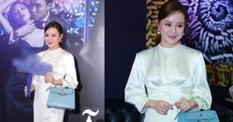 Vy Oanh diện đầm trắng kiêu sa nhưng vòng eo bỗng dưng "mất tích"