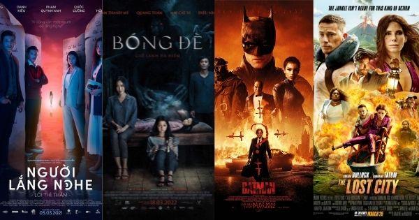 Tuyển tập những bộ phim hot ra rạp tháng 3 năm 2022