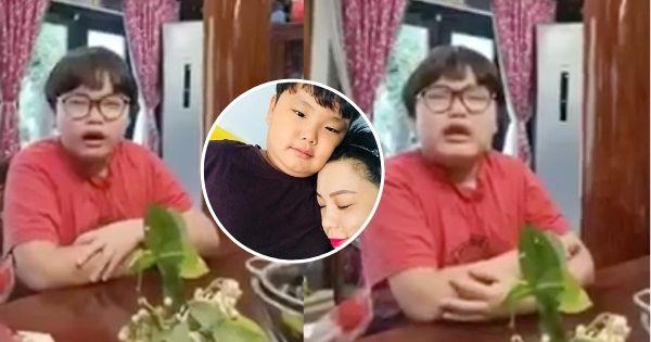 Clip con trai Xuân Bắc khóc lóc xin lỗi mẹ, nhận sai sau vụ mẹ đập điện thoại vì chat 18+