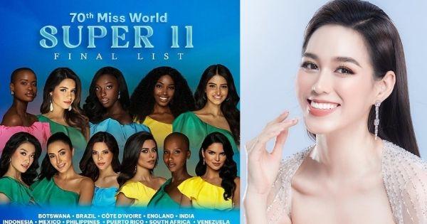 Sát giờ G chung kết Miss World 2021, Đỗ Thị Hà bất ngờ bị Global Beauties loại khỏi Top 11