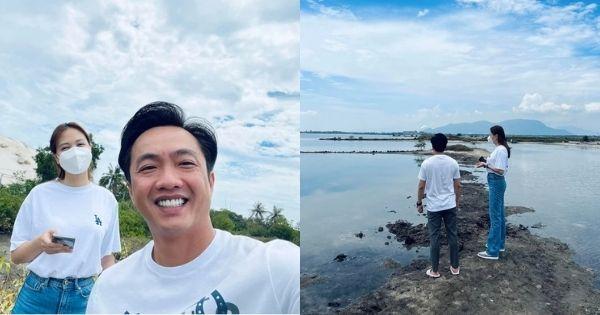 Hậu bị réo tên trong ồn ào "tiểu tam", Đàm Thu Trang và Cường Đô La rủ nhau đi xem đất