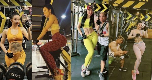 Angela Phương Trinh dạo này chăm lăng xê loạt đồ gym khoe "siêu vòng 3" cùng cơ bắp cuồn cuộn
