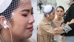 Nam Em gặp vấn đề sức khoẻ, khóc nức nở khi phải bỏ thi Miss World Vietnam