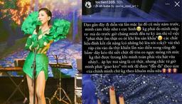 Giữa khuya, Tóc Tiên than thở đi diễn như cực hình, da thịt đỏ bầm, không thở nổi