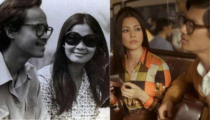 Tạo hình Bùi Lan Hương trong vai danh ca Khánh Ly, có chênh lệch khi đứng cạnh Lan Thy, Hoàng Hà?