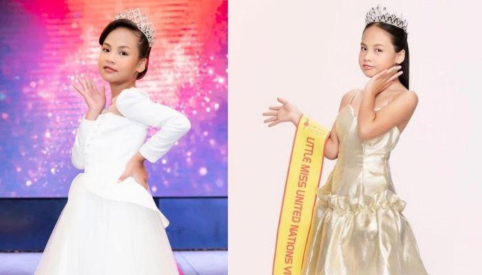Bé gái 9 tuổi đại diện Việt Nam tham dự Hoa hậu nhí Quốc tế: Xinh xắn, học giỏi, biết catwalk