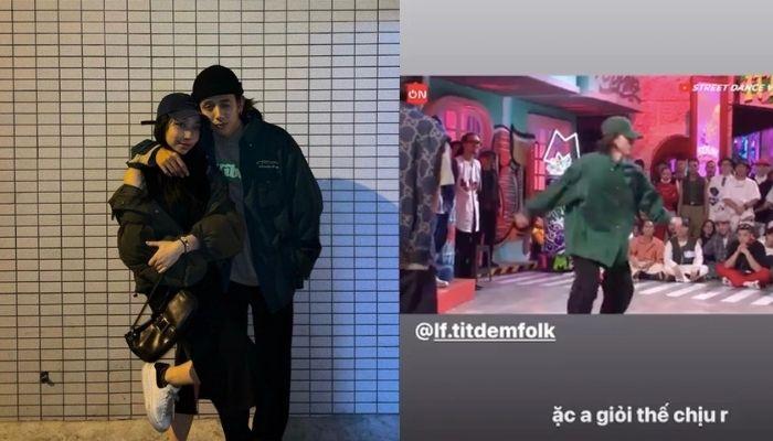 Mỹ Anh hết lòng ủng hộ bạn trai tại cuộc thi Street Dance, lộ luôn cách xưng hô ngọt ngào
