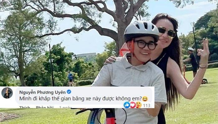 Thanh Hà khoe ảnh ngọt ngào bên Phương Uyên, "nửa kia" còn thả thính một câu gây sốt MXH