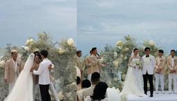 Không phải váy cưới Son Ye Jin, đây mới là chiếc váy Ngô Thanh Vân diện trong hôn lễ với Huy Trần