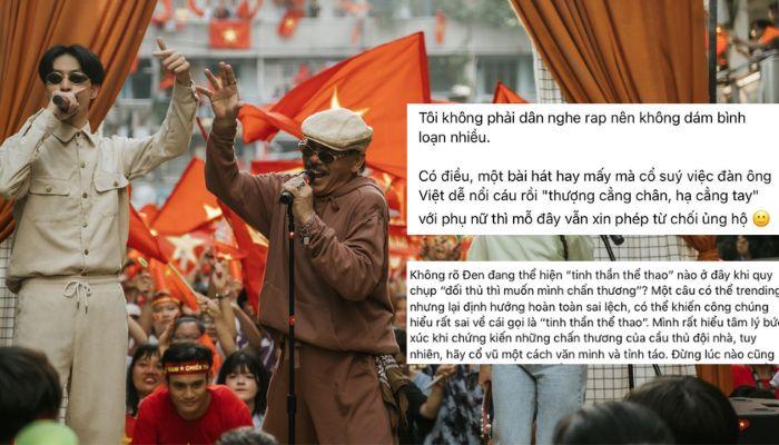 MV mới của Đen Vâu và nhạc sĩ Trần Tiến gây tranh cãi vì phần lời cổ suý "bạo lực gia đình"