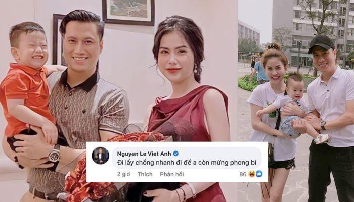 Việt Anh hối vợ cũ mau có chồng mới, netizen móc mỉa: "Vợ đẹp, con ngoan mà không giữ"