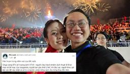 MC Phí Linh tự hào vì vai trò đặc biệt quan trọng của chồng tại SEA Games 31