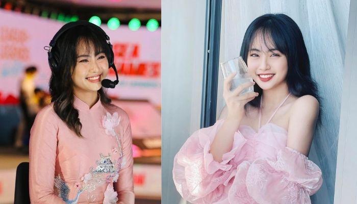 Nhan sắc xinh đẹp của MC Minh Nghi chiếm spotlight giải đấu Esport tại SEA Games 31