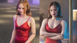 Miu Lê diện váy ôm sát lộ vòng 2 ngấn mỡ