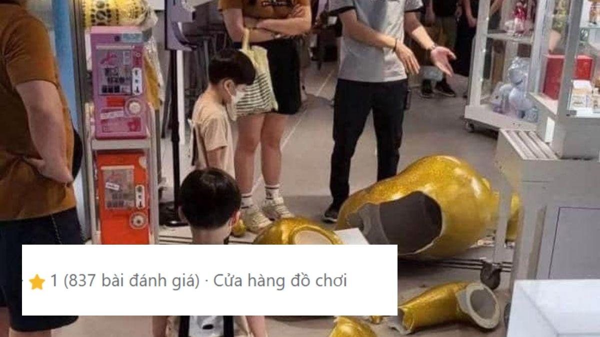 Cửa hàng bắt đền phụ huynh 150 triệu vì con nhỏ làm vỡ bức tượng đồ chơi