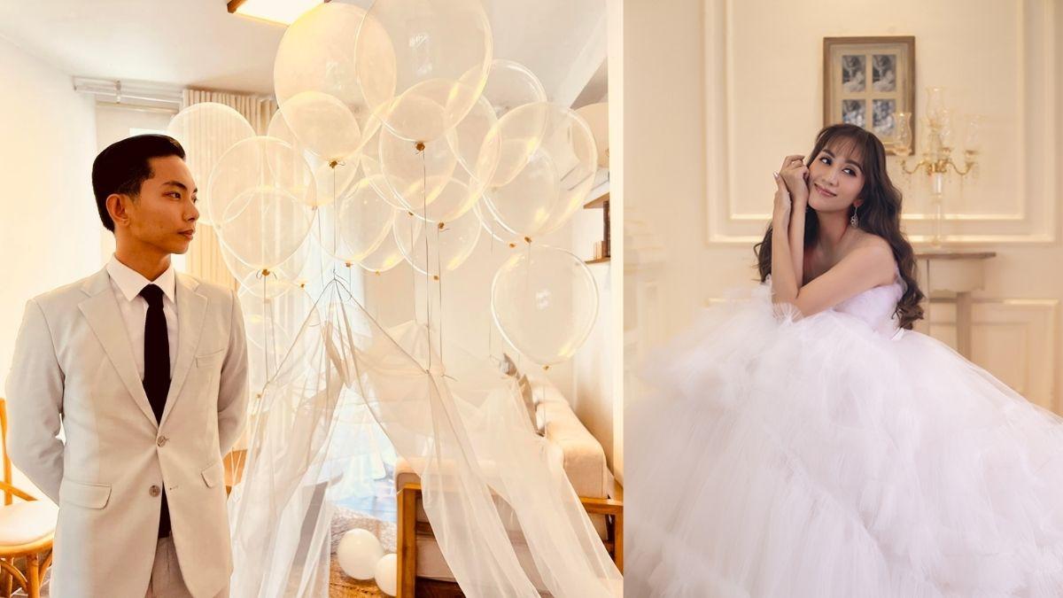 Phan Hiển bất ngờ tung ảnh "đám cưới bí mật" cùng Khánh Thi sau 13 năm bên nhau