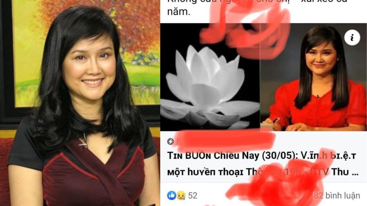 Tin MC "Như chưa hề có cuộc chia ly" Thu Uyên qua đời là tin giả