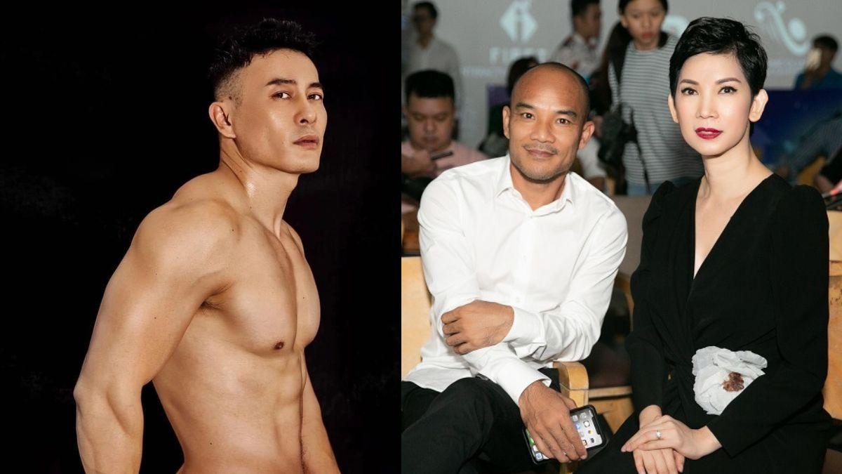 Xuân Lan "nhột" khi bị ông xã "bắt quả tang" tán tỉnh trai đẹp