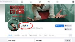 Fanpage của Jack bất ngờ đổi tên thành "Jáck"
