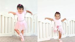 Hồ Ngọc Hà cho Lisa đi học múa ballet, chưa 2 tuổi đã rất có tố chất