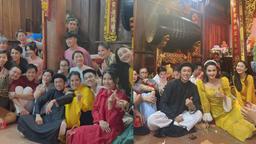 Nhà thờ Tổ trăm tỉ của Hoài Linh linh đình tiếp nghệ sĩ sau 2 năm đóng cửa