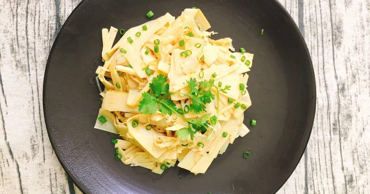 Cách làm măng xào tỏi ngon mắt, ngon miệng mà nấu cực nhanh